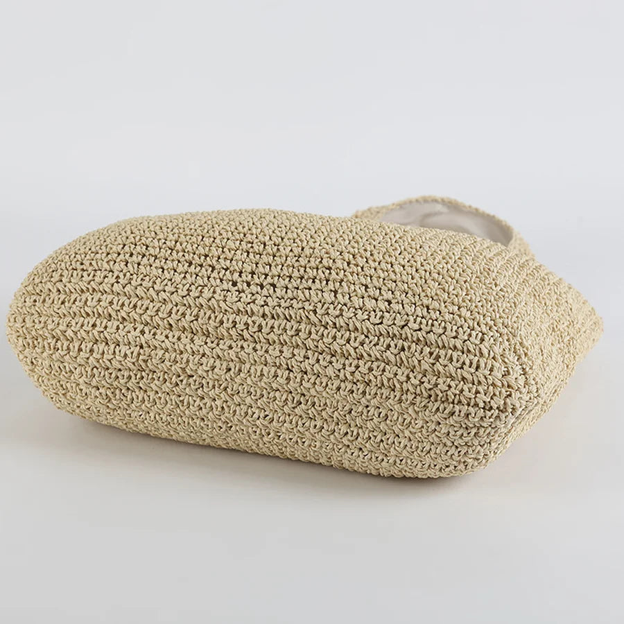 Kolorful Hobo Straw Summer Bag
