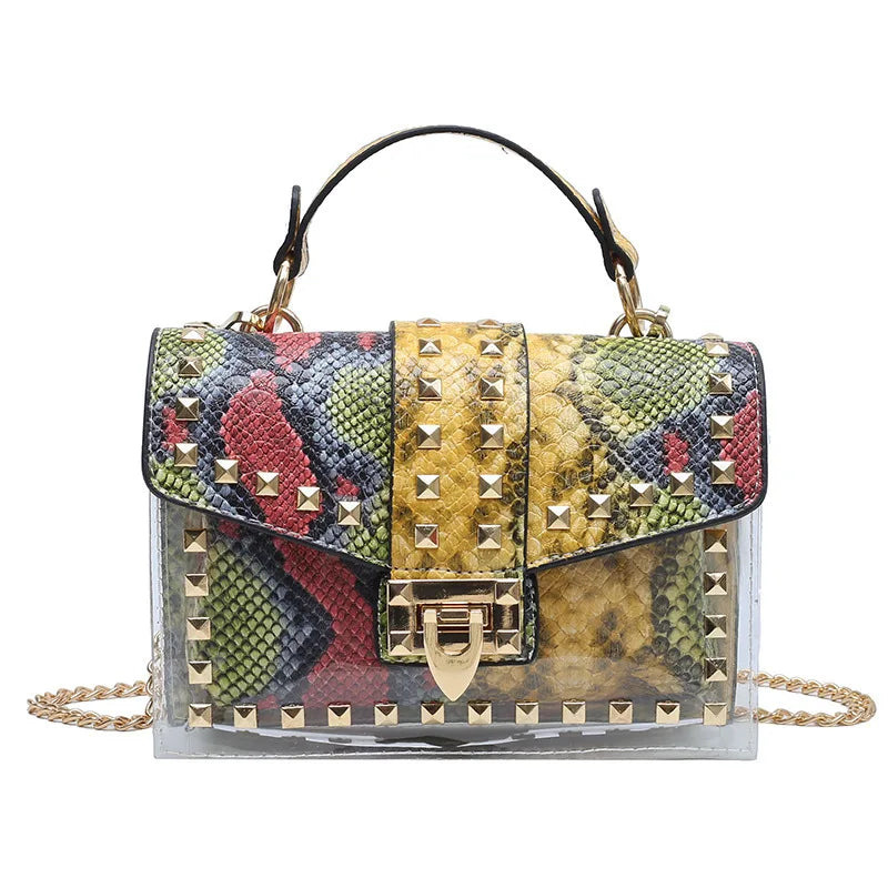 Multi-Kolorful Luxury Graffiti Handbagz