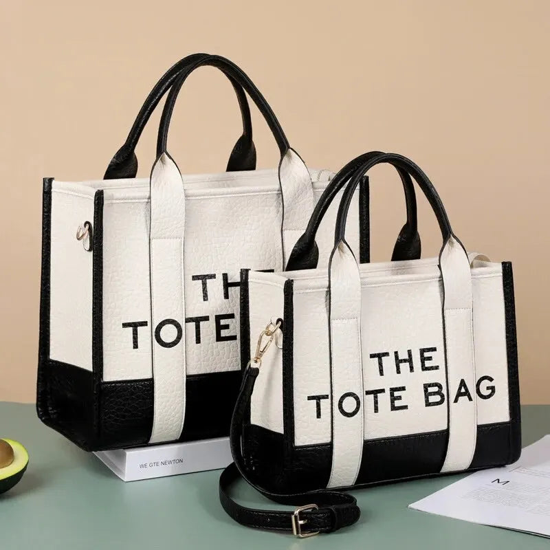 Designer Black and White The Tote Bag