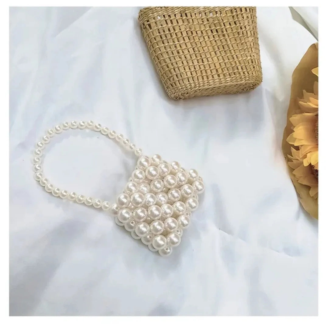 Tiny Pearl Party Handbag