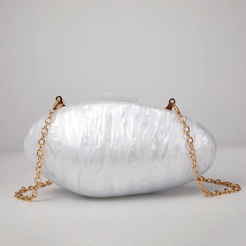 Kolorful Pearl Shell Design Elegant Purse