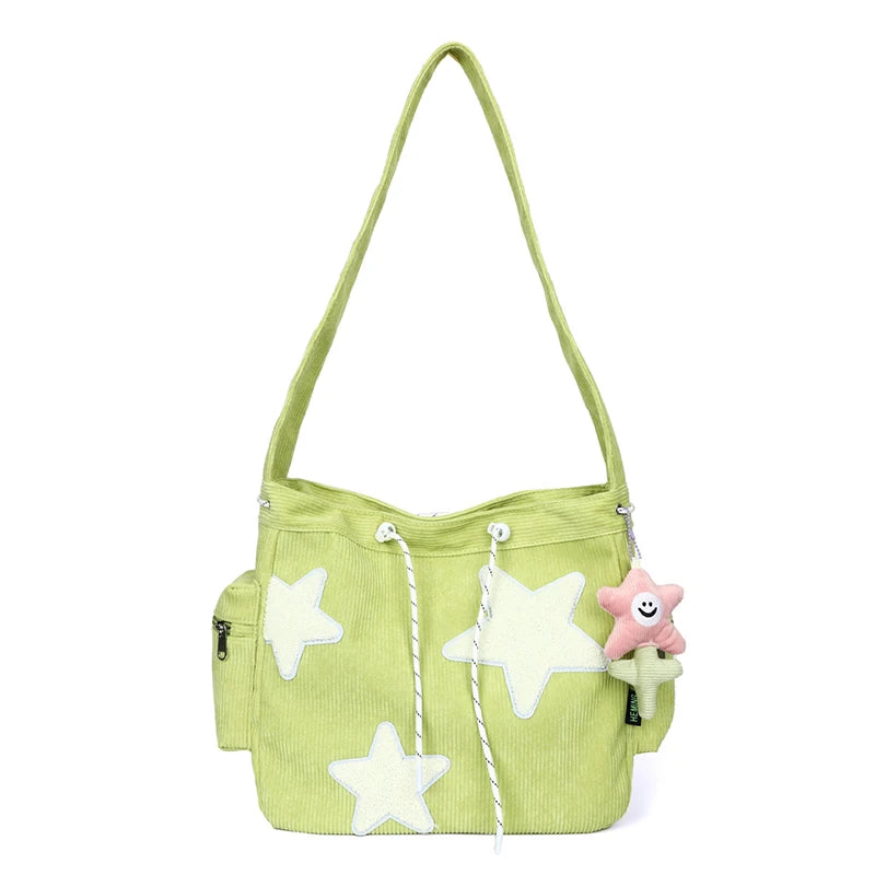 Kolorful Star Design Casual Tote Bagz