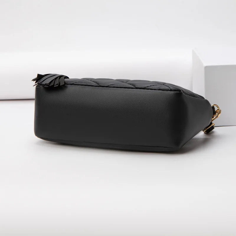Kolorful Double Zipper Crossbody Purse