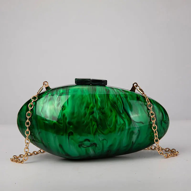 Kolorful Pearl Shell Design Elegant Purse