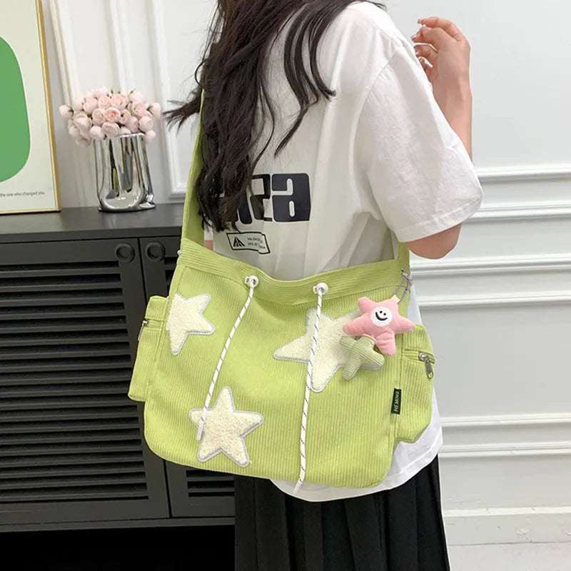 Kolorful Star Design Casual Tote Bagz