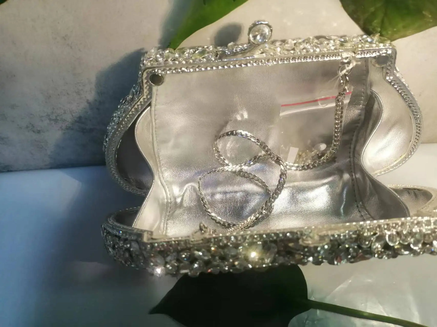 Kolorful Elegant Crystal Rhinestone Formal Clutch Bag