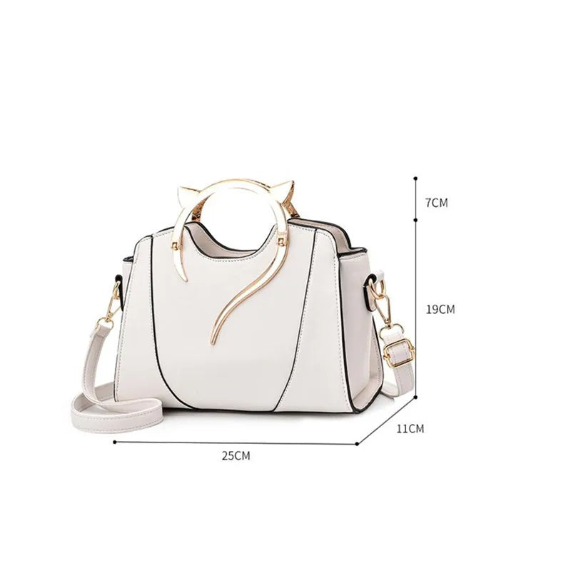 Kolorful Elegant Casual Cat Ears Purse