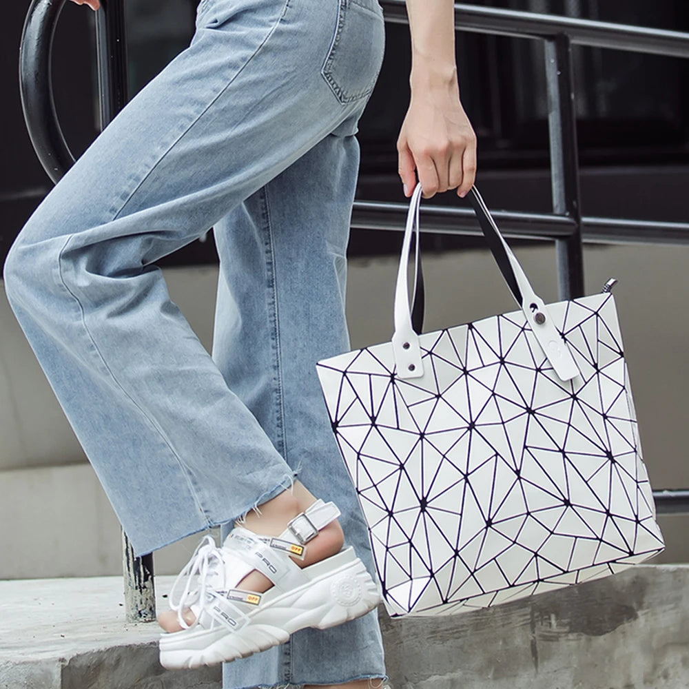 Kolorful Triangle Pattern Designer Bagz