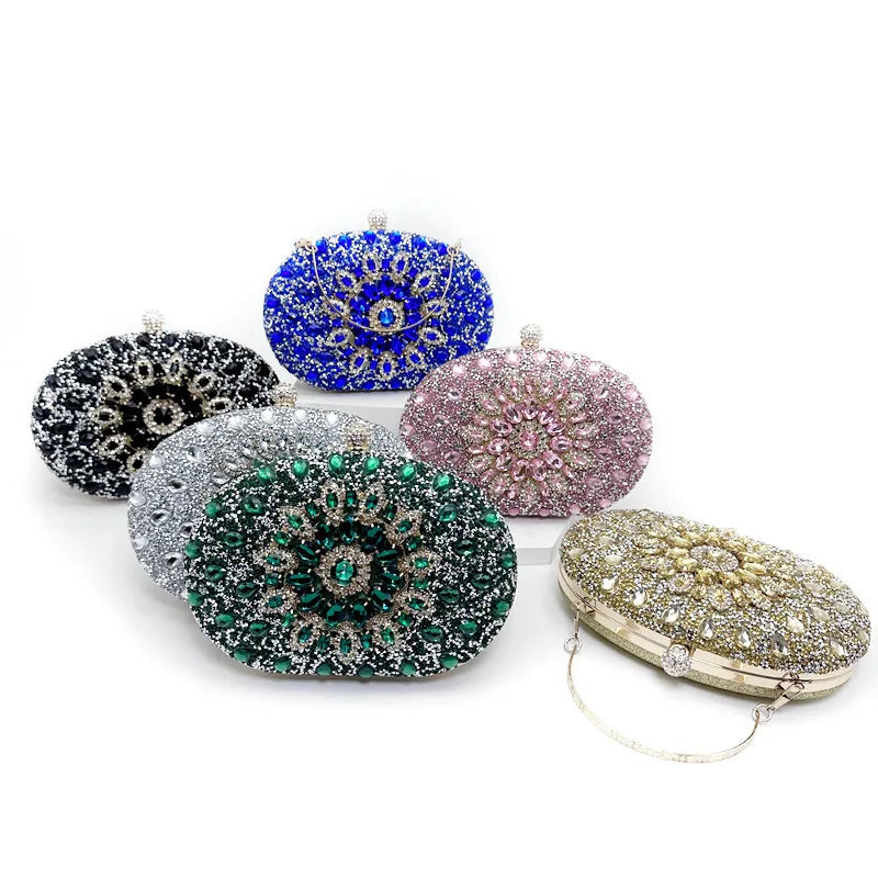 Kolorful Crystal Party Purse