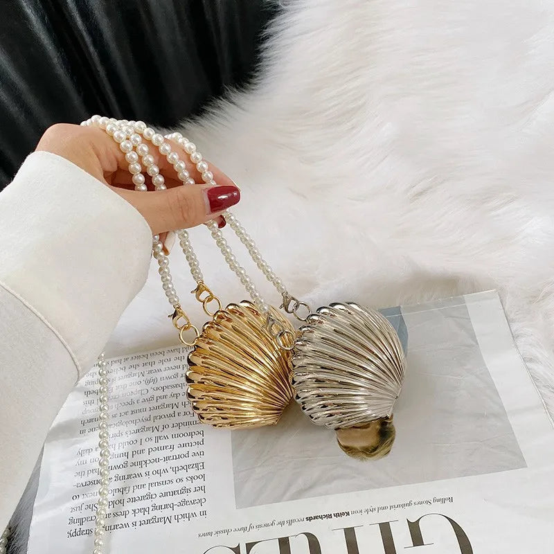 Heart Shaped Metal Luxury Bag