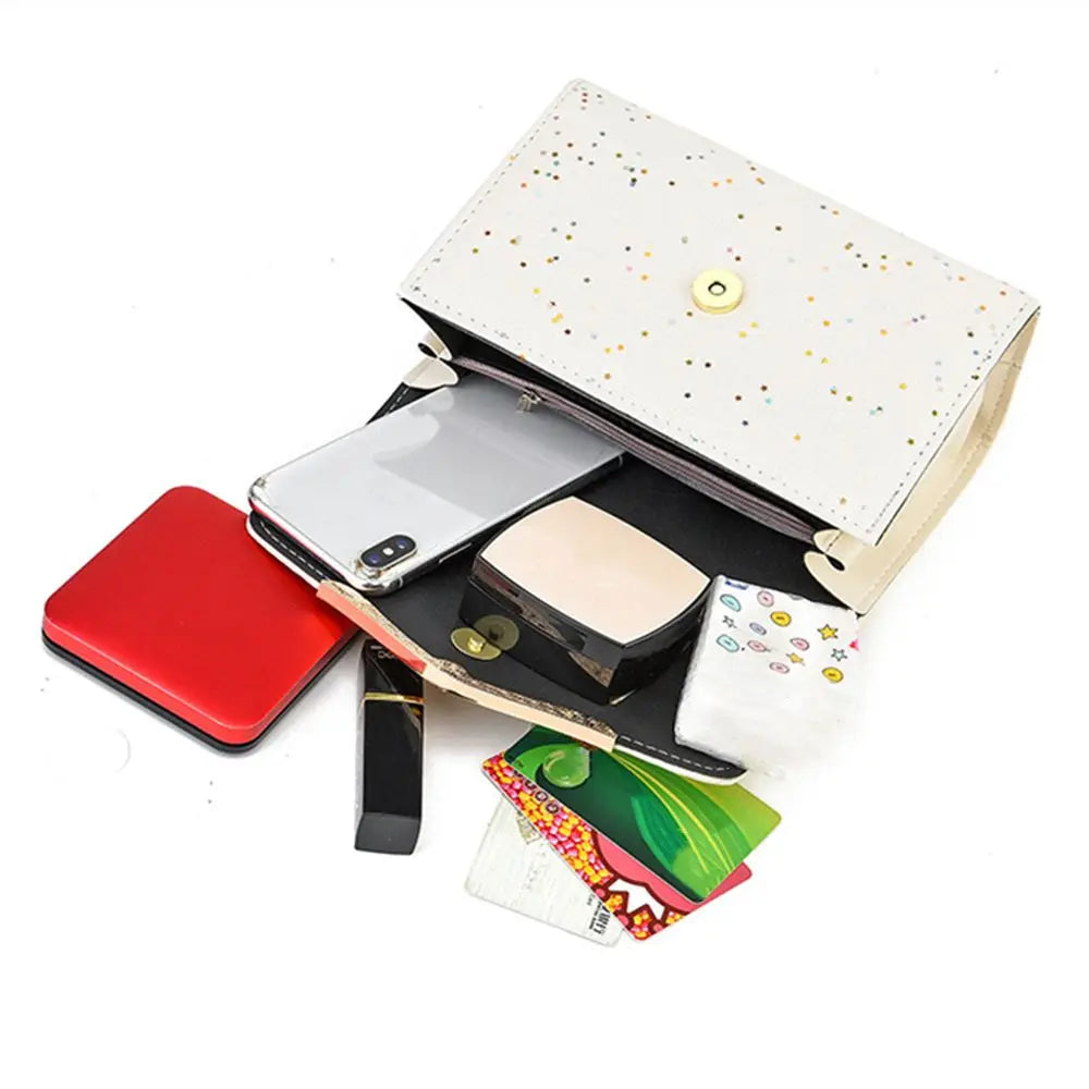 Kolorful Elegant Bagz with Pendants Chain Straps