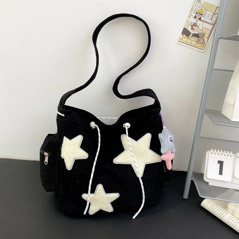 Kolorful Star Design Casual Tote Bagz