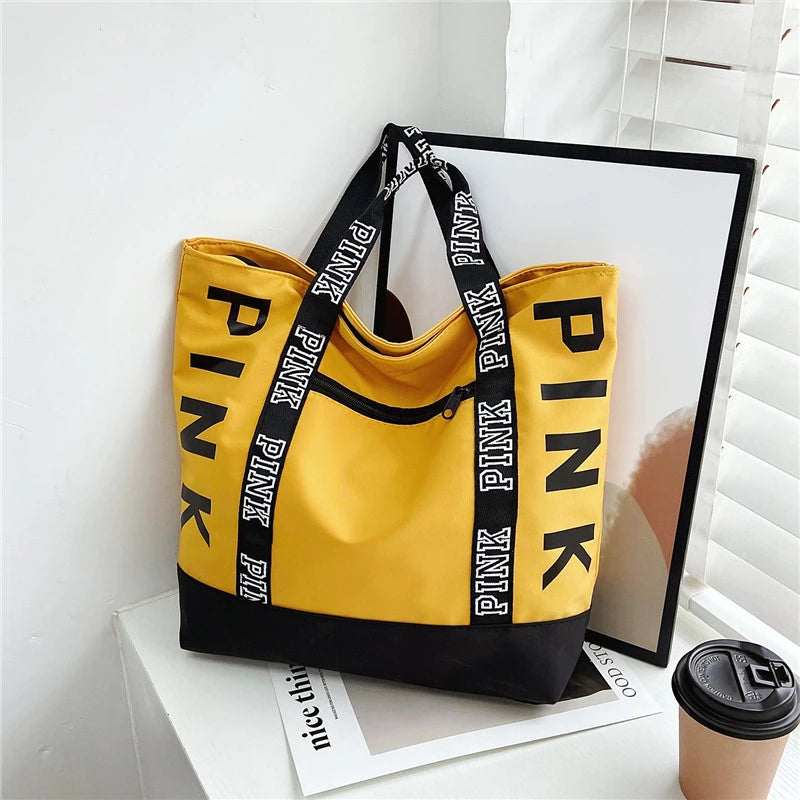 Kolorful Pink Tote Bagz