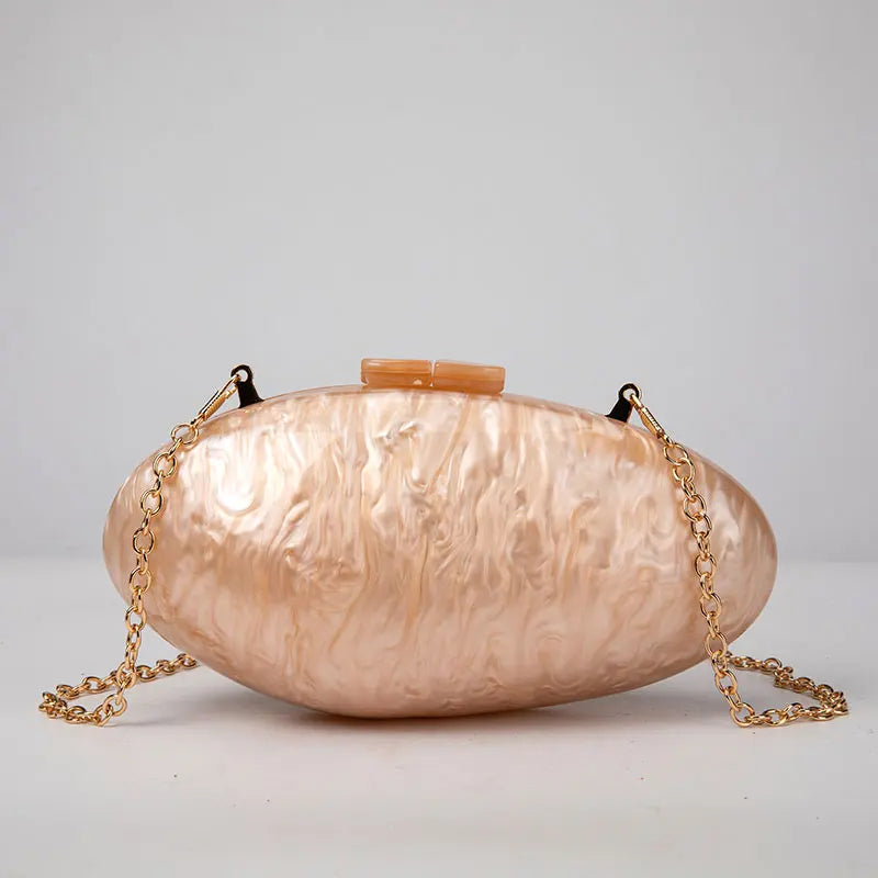 Kolorful Pearl Shell Design Elegant Purse