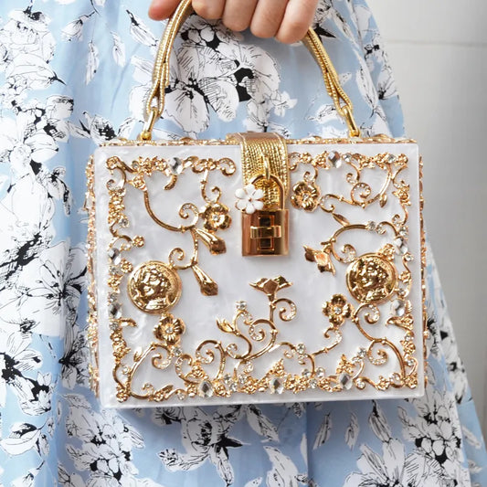 Kolorful Floral Designer Evening Bagz
