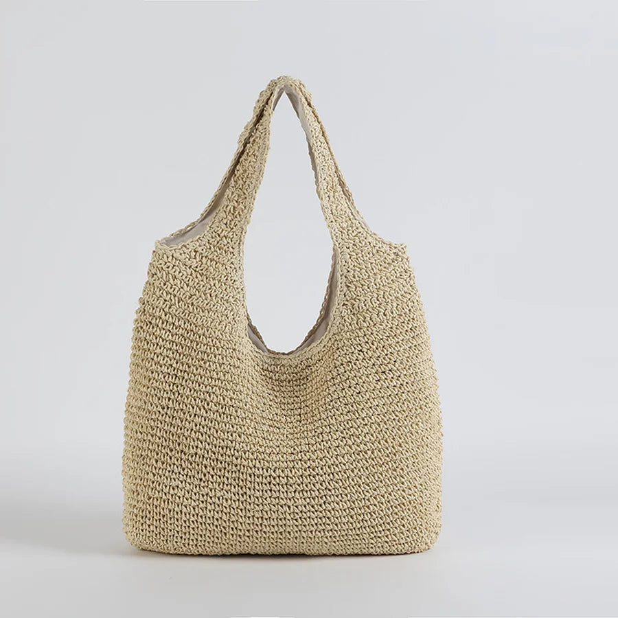 Kolorful Hobo Straw Summer Bag