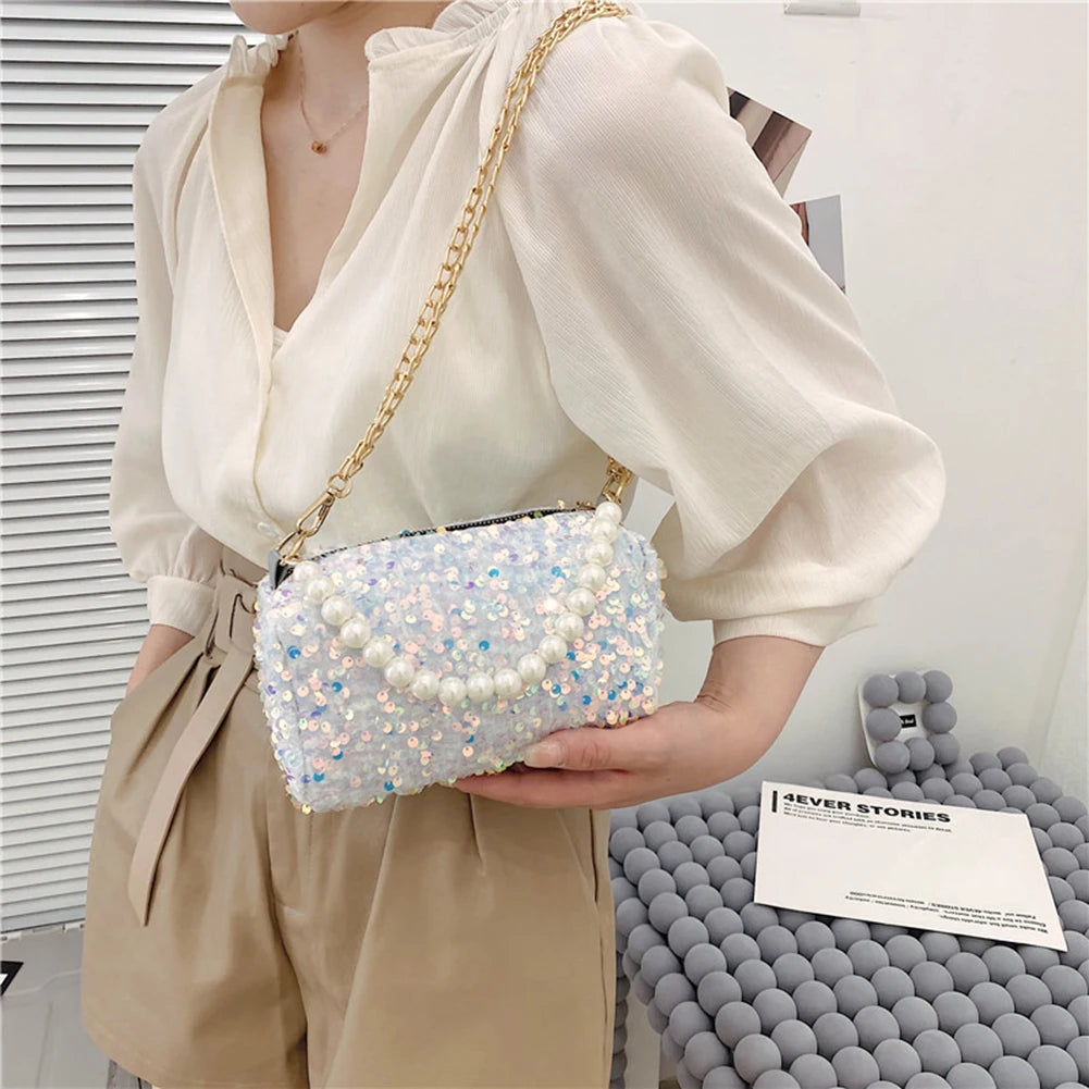 Multi Kolored Glitter Sequin Party Bagz