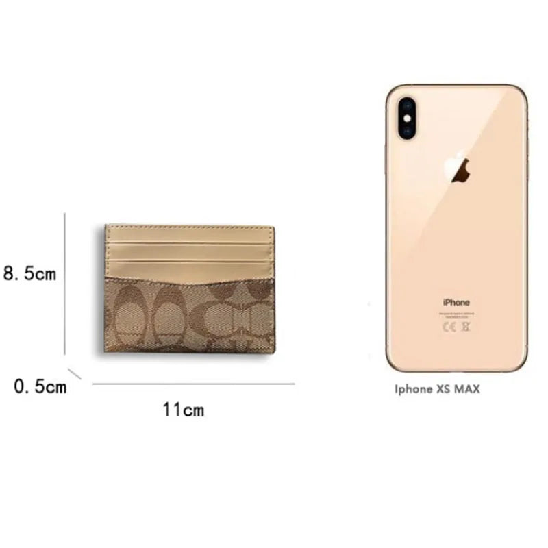 CC Designer Credit Card Holder Wallet