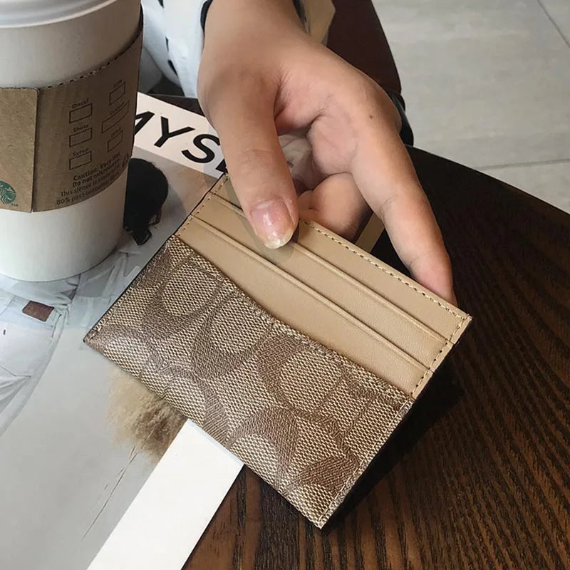 CC Designer Credit Card Holder Wallet