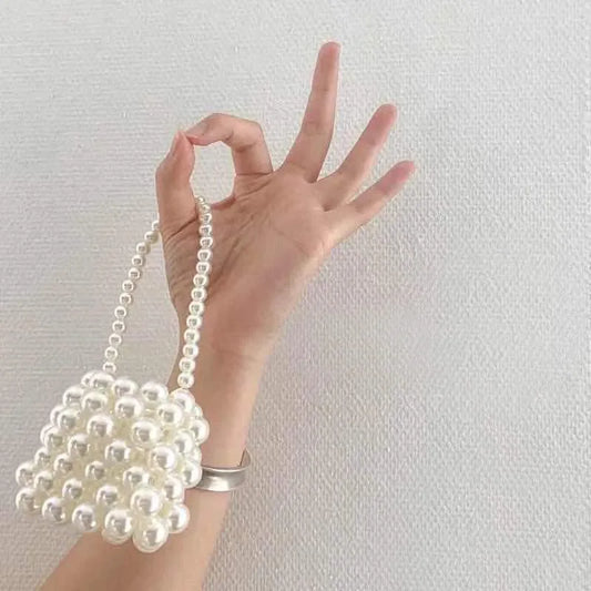 Tiny Pearl  Party Handbag