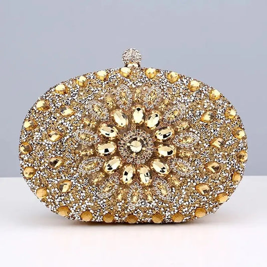 Kolorful Crystal Party Purse