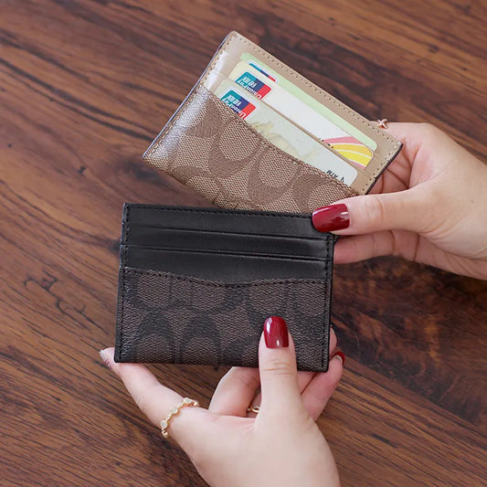 CC Designer Credit Card Holder Wallet