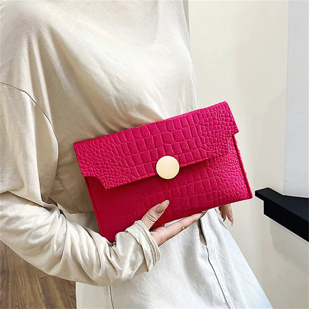 Kolorful Crocodile Print Designer Evening HandBagz