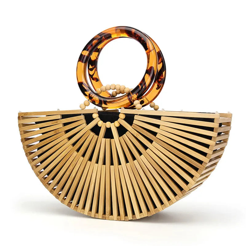 Elegant Bamboo Handbag